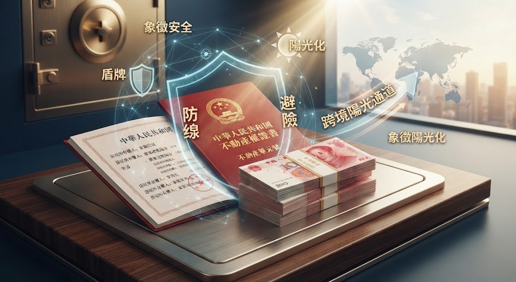 不動產權證書與跨境避險